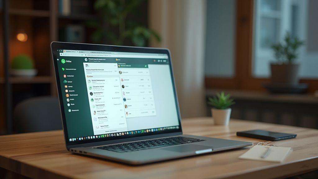 Limites da versão padrão do WhatsApp Web